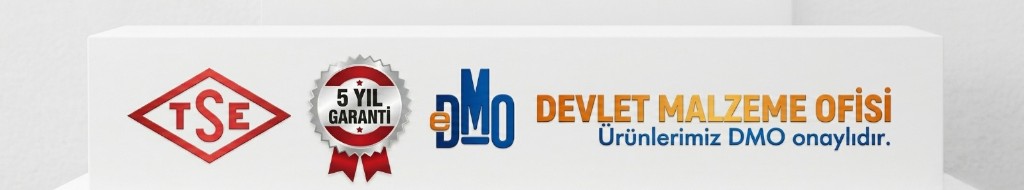 TSE Belgeli — 5 Yıl Garanti — DMO Onaylı